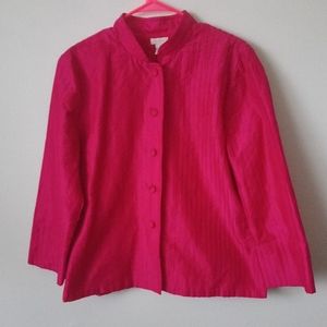 Chico's magenta blouse